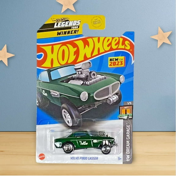 Hot Wheels Volvo P1800 Gasser HW Dream Garage 1/5 1/250