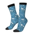 thumbnail image 1 of Fotbe Dinosaur Skull Calcetas Largas con Estampado para Hombre y Mujer – Calcetas de Compresión Transpirables y Elásticas, Viajar y Uso Diario Talla 5-11, 1 of 6