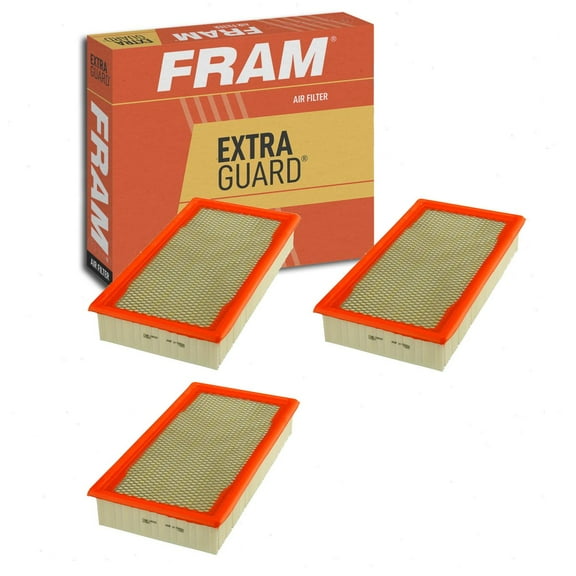 3 pc FRAM CA8925 Extra Guard Air Filters for 17220-RDA-A00 A2951C AF1162 SA8755 Intake Inlet Manifold Fuel Delivery Filters
