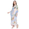 thumbnail image 4 of Oussum Women Plus Size Kaftan Maxi Dress Kimono Sleeve Caftan Evening Gown Digital Printed Party wear Casual Dresses Online, 4 of 8
