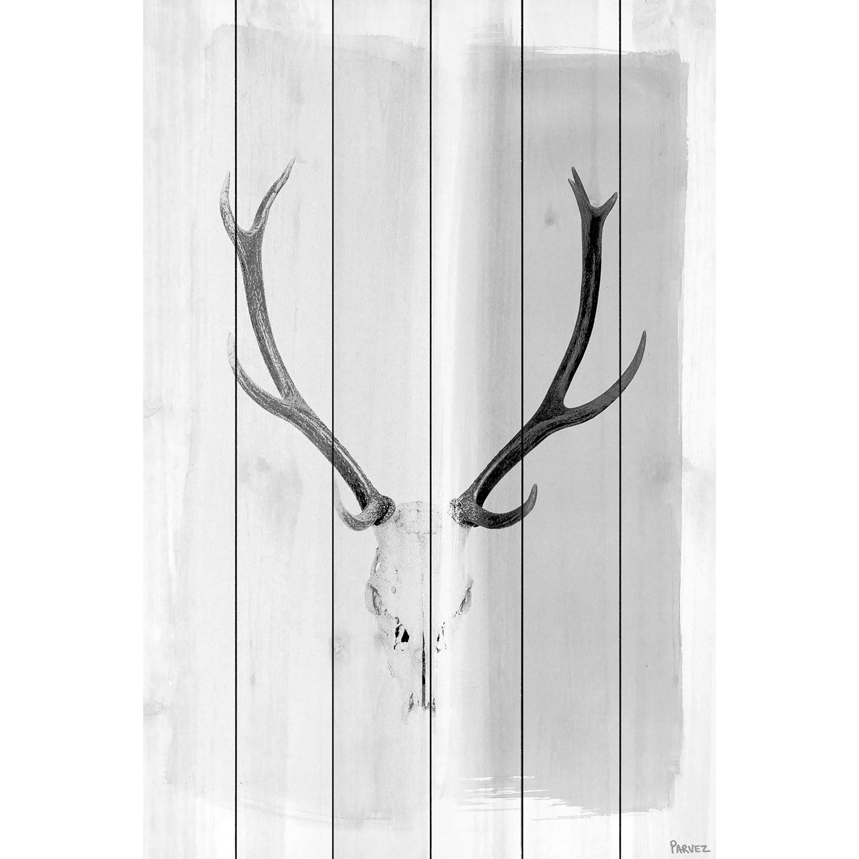 Parvez Taj Head Gear White Wood Wall Art
