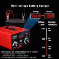 thumbnail image 3 of Cargador de batería Beleeb C20 ajustable 12 V 24 V 36 V 48 V 12 A, 3 of 6