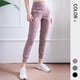 thumbnail image 2 of Pantalones de yoga para mujer, ajustados, cintura alta, contracción del vientre, levantamiento de cadera, pantalones deportivos recortados, pantalones elásticos de bolsillo para correr, pantalones, 2 of 6