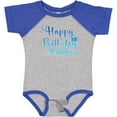 thumbnail image 3 of Inktastic Blue Happy Birthday Daddy Boys or Girls Baby Bodysuit, 3 of 5