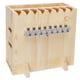 thumbnail image 2 of Soporte de madera para aerógrafo con divisor de de 8 vías, almacenamiento con 2 cajones, mesa de , soporte para aerógrafo para espacio de, 2 of 9