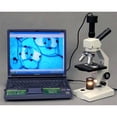 thumbnail image 3 of AmScope Dual-View Compound Microscope 40x-2000x New, 3 of 4