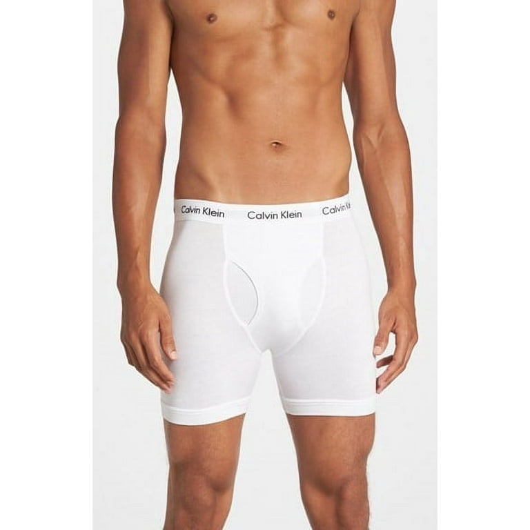Calvin Klein Cotton Stretch Boxer Briefs 3-Pack White