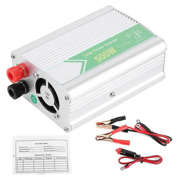 DC12V to AC220V 500W Smart Power Converter LED Multi Protection Safety Car Inverter