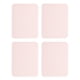 thumbnail image 1 of Uxcell 4Pcs Parches de planchar para reparación de ropa, parche de tela de algodón para ropa, pantalones y bolsas, 5x4 pulgadas color rosa claro, 1 of 7