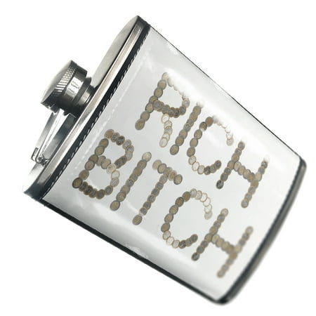 

NEONBLOND Flask Rich Bitch Euro Coins Money