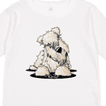 thumbnail image 4 of Inktastic Curious Wheaten Terrier Boys or Girls Long Sleeve Toddler T-Shirt, 4 of 5