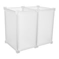 thumbnail image 1 of SOPOTUTU White Freezer Organizer Baskets for Fridge and Deep Freezer Easy Installation Sturdy Plastic 12.6 Inches, 1 of 8