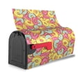 thumbnail image 3 of Gukieu Pink Donut and Blue Print Magnetic Mailbox Cover, Sun-proof and Waterproof Home Yard Mailbox Cover-21x18 in, 3 of 8