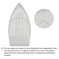 thumbnail image 4 of Uxcell Iron Cover Non Stick Iron Shoe Aluminum Electric Iron Assistant Tool 203x103mm 2 Pack, 4 of 6