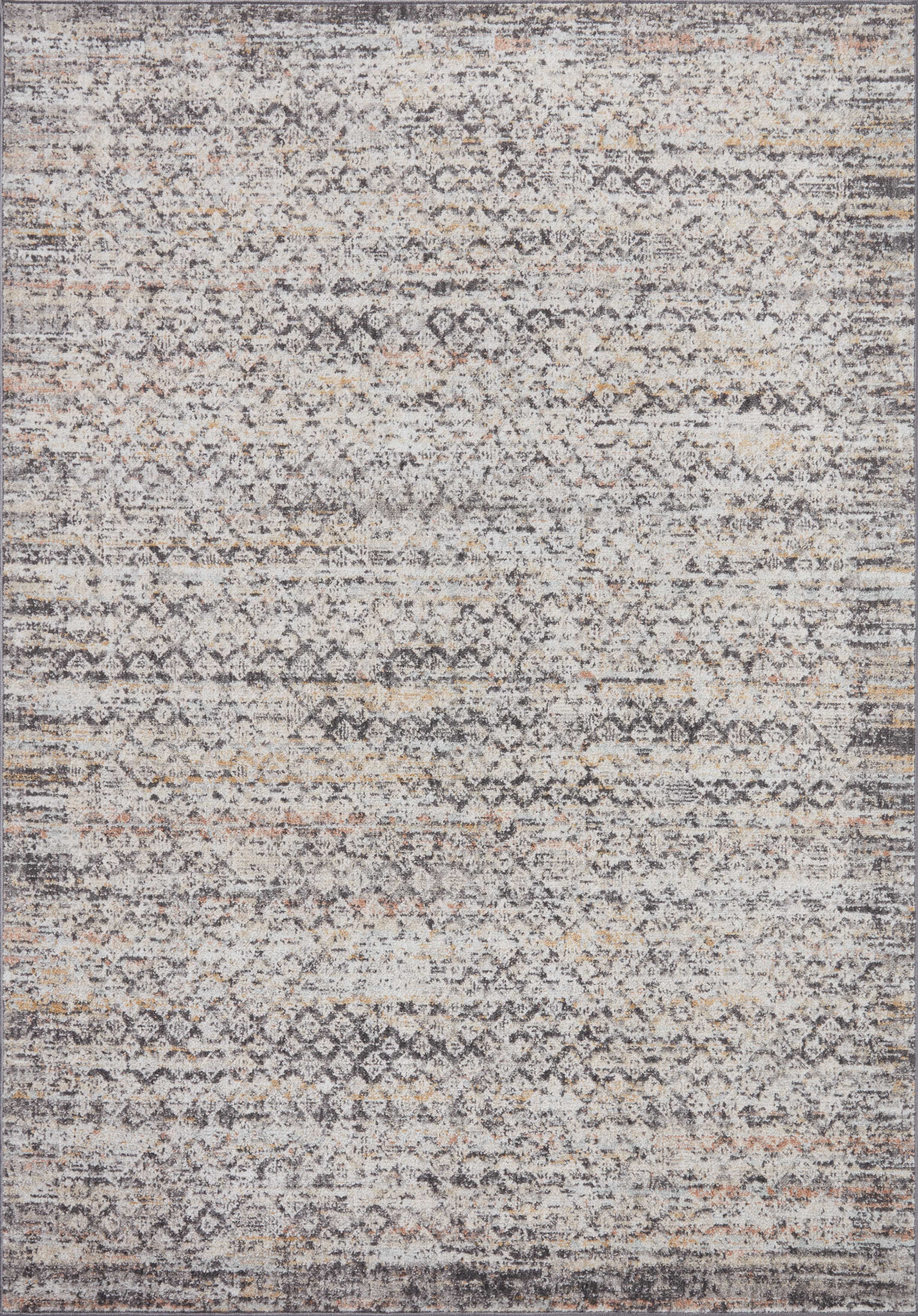 Loloi Monroe Grey / Multi 2'-6" x 4'-0" Accent Rug