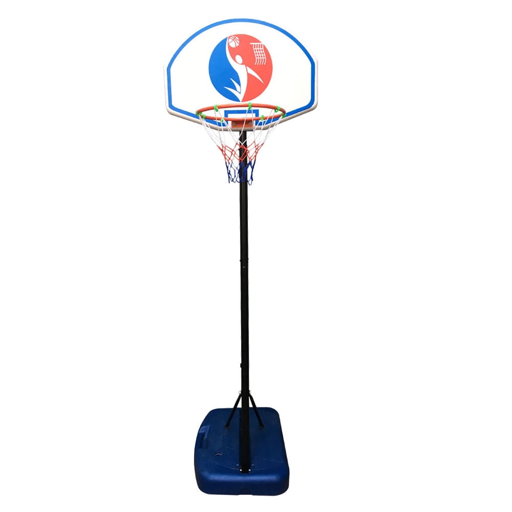 Clearance! Basketball Goal, Portable Basketball Hoop, 4.95.9ft Adjustable Height Basketball