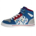 thumbnail image 3 of Sonic The Hedgehog Boys Hook And Loop Hi-Top Canvas Sneakers. (Little Kids Big Kids)Blue, Size: 12, 3 of 6