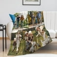 thumbnail image 4 of Personalised Blanket, Custom Blanket with Photos Text.Custom Blanket with 1-9 Photo Collages.Father, Mom, Lover, Kids, Friends, Birthday, Christmas - Personalised Gifts for Women Men（75x100cm）, 4 of 6