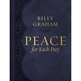 thumbnail image 1 of Pre-Owned Peace for Each Day, Large Text Leathersoft: Devotions to Comfort Your Soul and Calm Your Mind (a 365-Day Devotional) (Leather Bound) 140022411X 9781400224111, 1 of 1