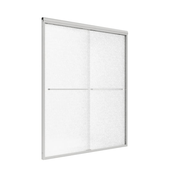 Craft Main Cvss4670-Rn Cove 70" High X 46" Wide Sliding Frameless Shower Door - Nickel