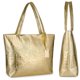 thumbnail image 2 of Bolso de hombro Valentoria de piel de cocodrilo dorado, 2 of 6