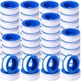 thumbnail image 1 of Cinta selladora impermeable de PTFE Pushglossy para fontaneros, 13 mm x 13,2 m, 1 of 7