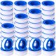 thumbnail image 1 of Cinta selladora impermeable de PTFE Pushglossy para fontaneros, 13 mm x 13,2 m, 1 of 7