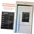 thumbnail image 3 of Fridge Magnet Dry Erase Board for Refrigerator Multipurpose Menu Board Kitchen Fridge Sticker Creative Magnetic Board Meal Board, 3 of 5