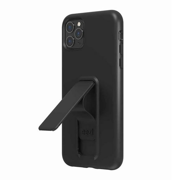 Funda EEZL compatible para iPhone 11 PRO MAX Negra con soporte