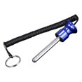 thumbnail image 4 of Transemion Universal Magnetic Weight Stack Pin for Versatile Fitness Training 10x80mm Blue 5Set, 4 of 6