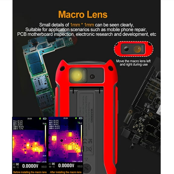 Thermal Imager,25hz 50.0°(h) × 15 Handheld 3.5inches Thermal With 37.2°(v) Color Modes 20000 480 Display 320 Software Data And * 20000 Count Pc 25hz Red S Count Pc Software Red S