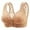 Beige, variant on Bras for Women,Front Closure Adjustable Yoga Bra with Lace Edge for Movement Sleep and Seamless Comfort,Sports Bras for Women,Beige,42
