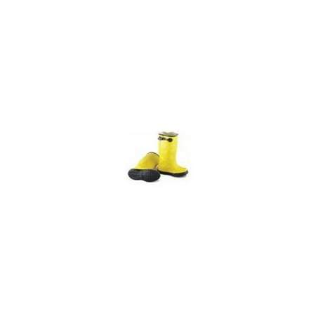 Bata Shoe Size 14 Mens 17'' Yellow Rubber Slickers With Cleated Ripple Outsole
