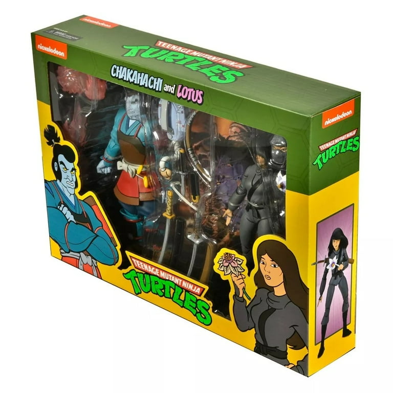 ネカ　ミュータントタートルズ　 チャカハチ　ロータス TMNT neca Teenage Mutant Ninja Turtles Chakahachi and Lotus Action Figures