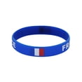 thumbnail image 1 of E 2026 World Football Competition Silicone Bracelet Flag Wristband With Country Lettering And Soft Stretchable Material For Fan Support Souvenir Party Favor 2.52In 0.02Lb, 1 of 6