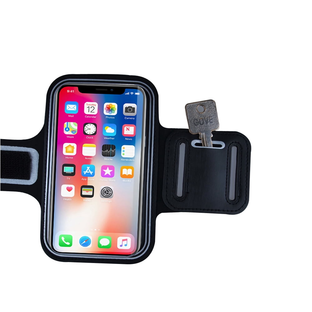 Fitness Workout Neoprene Exercise Armband fits Apple iPhone X, iPhone Xs, iPhone XR, iPhone11 Pro
