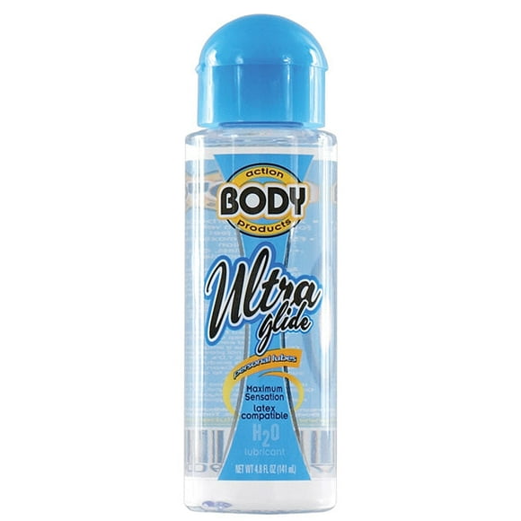 Body Action Ultra Glide à Base d'Eau - Bouteille de 4,4 Oz