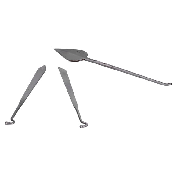 Herramienta De Castración, Cuchillo Oblicuo Juego De Cuchillos De Castración En Forma De Melocotón En Forma De Hoja Para Ganadería Suministros Quirúrgicos Para Animales