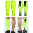 thumbnail image 4 of Basketball Football Calf Brace Portable Leg Support Fiber Calves Sleeve Running Jogging Fitness Compression Sock Protector Accessory Green L, 4 of 8