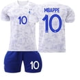 thumbnail image 3 of Fútbol francés 2022 aficionados masculinos / infantiles ¿ 10 camisetas camisetas camisetas del equipo de Fútbol - g120, 3 of 8