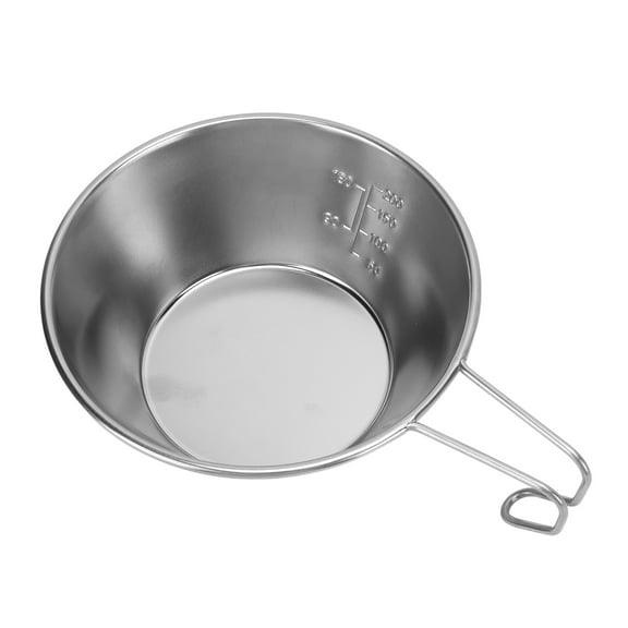 Stainless Steel Sierra Cup, Picnic Cookware Camping?Sierra?Cup Stackable 310ml  For