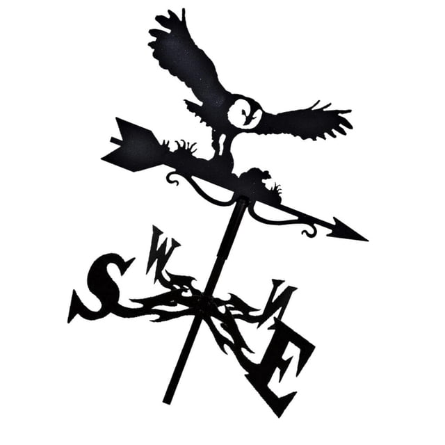 Weather Wind Speed Weather Wind Easy Assemble Indicators Iron Weather Easy Assemble Solid Metal Iron Weather Owl