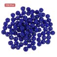 thumbnail image 3 of Uxcell 150Pack 10mm Rhinestone Clay Beads, Polymer Clay Crystal Bead Bulk for DIY Bracelet (Deep Blue), 3 of 6