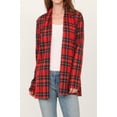 thumbnail image 2 of Red Plaid Cardigan, 2 of 5