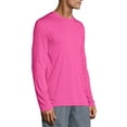 thumbnail image 6 of Hanes Men's Sport Cool DRI Performance Long-Sleeve T-Shirt (50+ UPF), Sizes S-3XL, 6 of 7