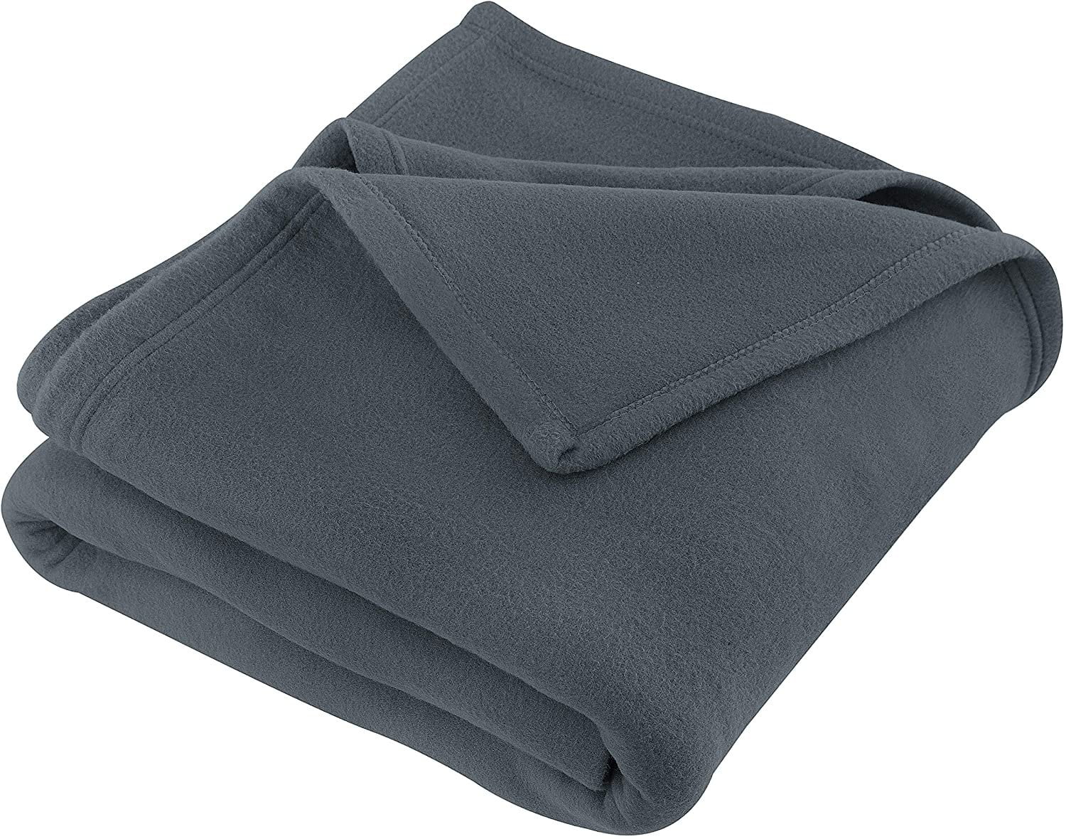 JMR Beige Soft Warm Twin Size Fleece Blanket Throw Microfiber Plush