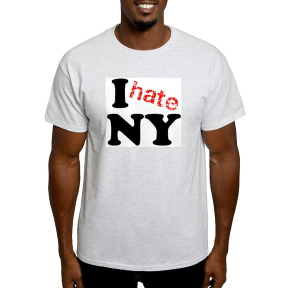 CafePress - I Hate NY Light T Shirt - Men's Classic Graphic T-Shirt