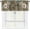 Daisy White, variant on 54"x18" Fall Window Treatment Valances Rustic Autumn Buffalo Plaids Rod Pocket Short Kitchen Valance 1 Panel Thanksgiving Checkered Curtain Valance for Bathroom Living Room