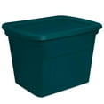 thumbnail image 1 of Sterilite 68L Tote - Blue, 1 of 4