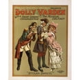 thumbnail image 2 of U.S. Lithograph Co. 15x18 Gold Ornate Wood Frame and Double Matted Museum Art Print Titled - The Aborn Company Presents Dolly Varden the Musical Delicacy with a Great Singing Organization. (, 2 of 4